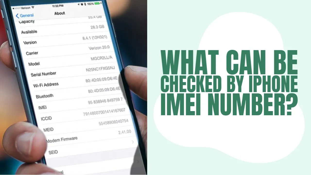 What Can Be Checked by iPhone IMEI Number