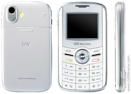 VK Mobile VK5000 Tech Specifications
