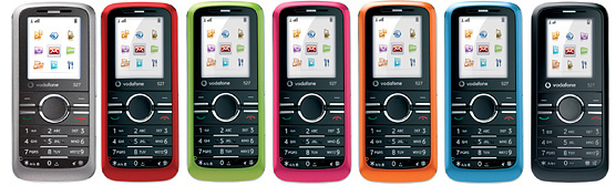 Vodafone 527 Tech Specifications