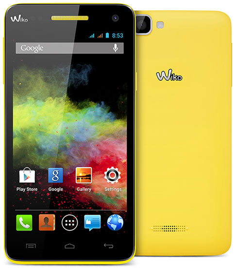 Wiko Rainbow Tech Specifications
