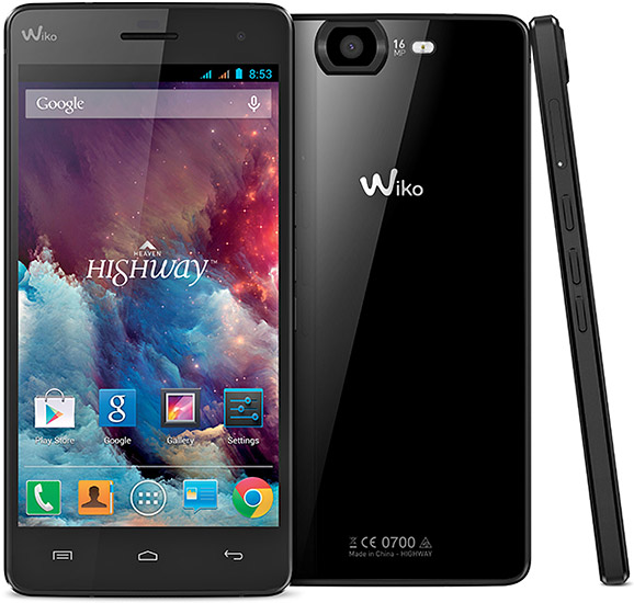 Wiko Highway Tech Specifications
