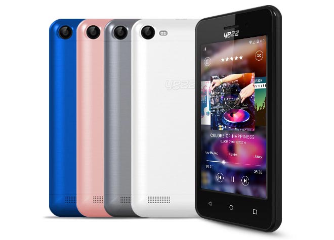 Yezz Andy 4E4 Tech Specifications