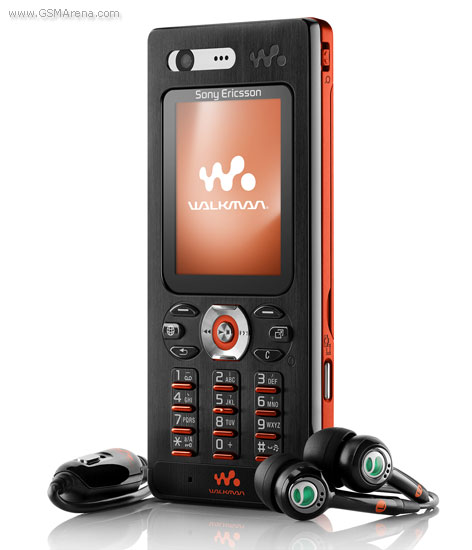 Sony Ericsson W880 - корпус (цвет - черный, оранжевая задняя часть) купить  по цене 750 р. в Челябинске - интернет магазин