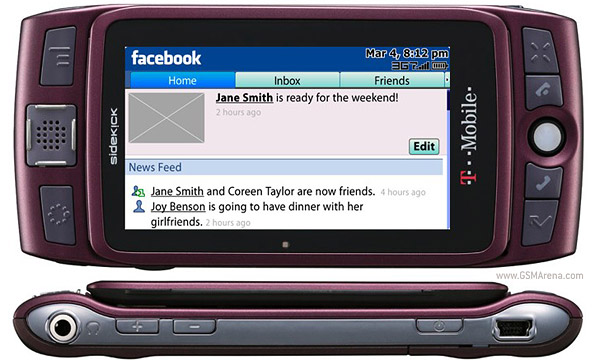 T-Mobile Sidekick LX 2009 Tech Specifications