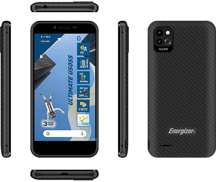 Energizer Ultimate U505s Tech Specifications