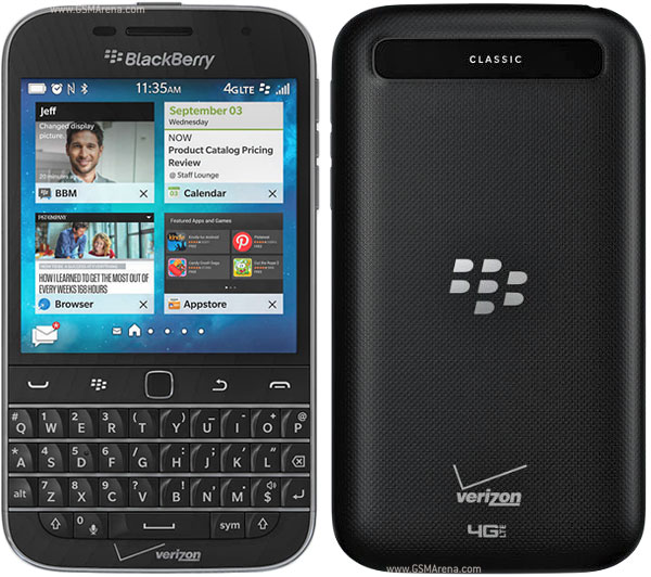 BlackBerry Classic Non Camera Tech Specifications