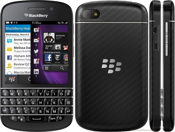 BlackBerry Q10 Tech Specifications