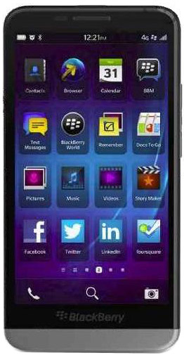BlackBerry A10 Tech Specifications