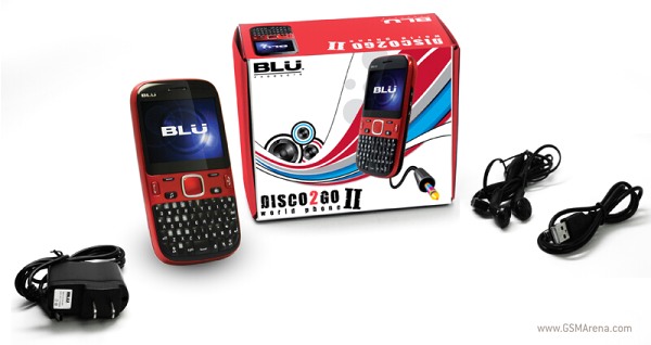 BLU Disco2GO II Tech Specifications