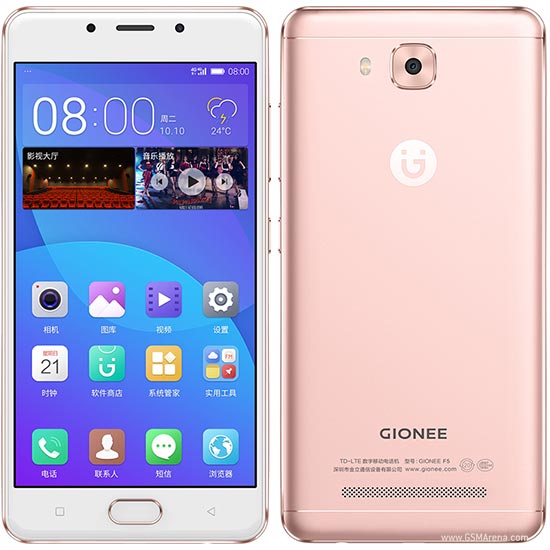 Gionee F5 Tech Specifications