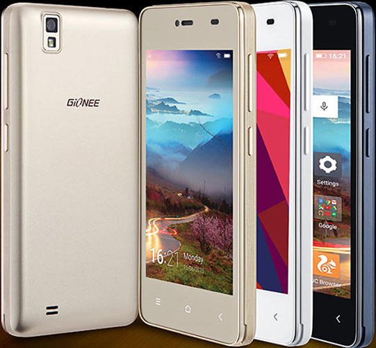 Gionee Pioneer P2M Tech Specifications