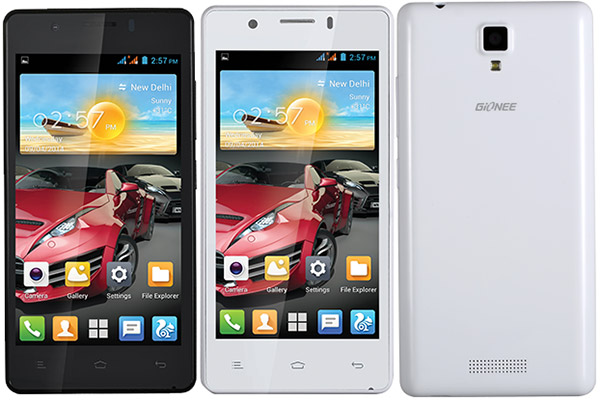 Gionee Pioneer P4 Tech Specifications