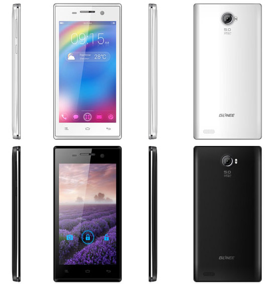 Gionee Ctrl V4 Tech Specifications