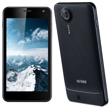Gionee Dream D1 Tech Specifications