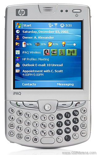 HP iPAQ hw6915 Tech Specifications