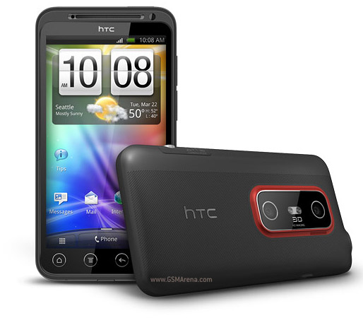 HTC EVO 3D Tech Specifications