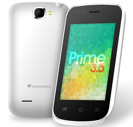 Icemobile Prime 3.5 Tech Specifications
