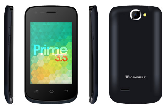 Icemobile Prime 3.5 Tech Specifications