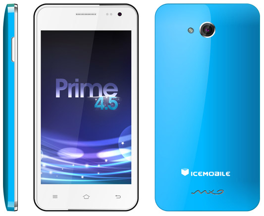 Icemobile Prime 4.5 Tech Specifications