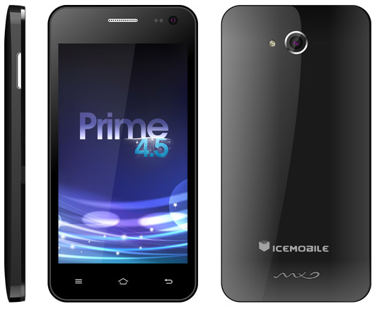 Icemobile Prime 4.5 Tech Specifications