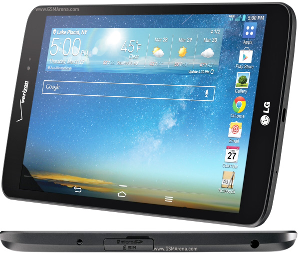 LG G Pad 8.3 LTE Tech Specifications