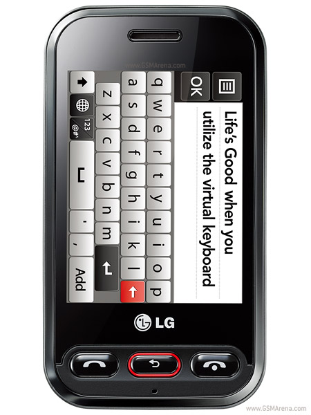 LG Wink 3G T320 Tech Specifications