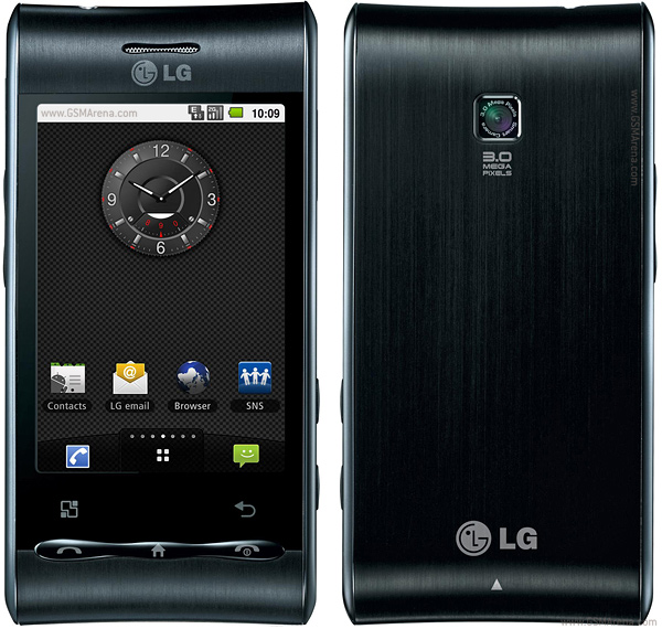 LG GT540 Optimus Tech Specifications