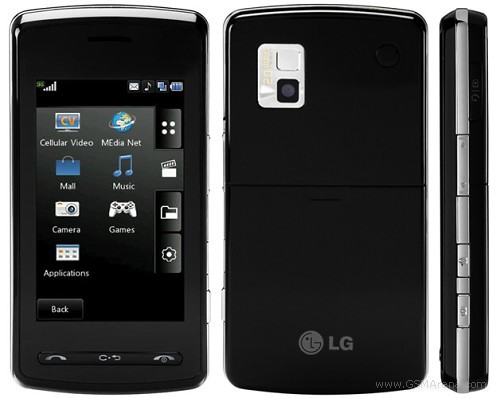 LG CU915 Vu Tech Specifications