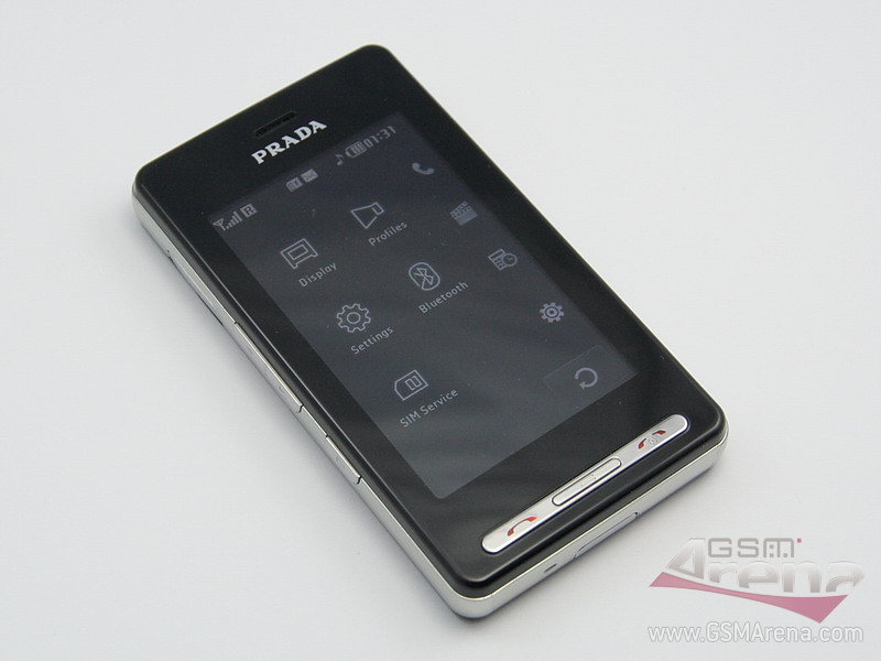 LG KE850 Prada Tech Specifications
