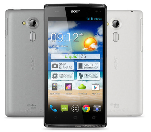 Acer Liquid Z5 Tech Specifications