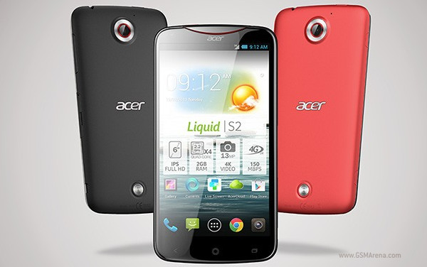 Acer Liquid S2 Tech Specifications