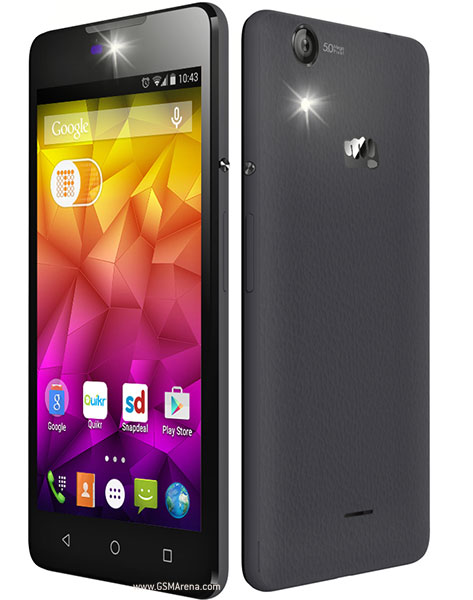 Micromax Canvas Selfie 2 Q340 Tech Specifications
