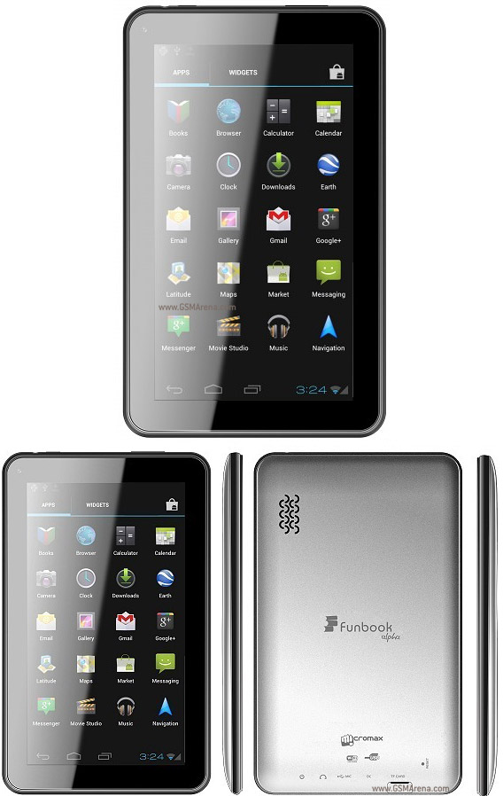 Micromax Funbook Alfa P250 Tech Specifications