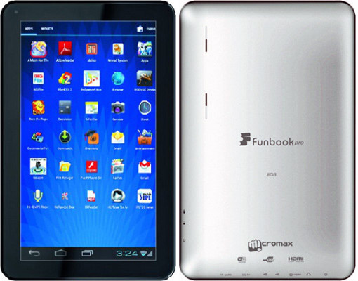 Micromax Funbook Pro Tech Specifications