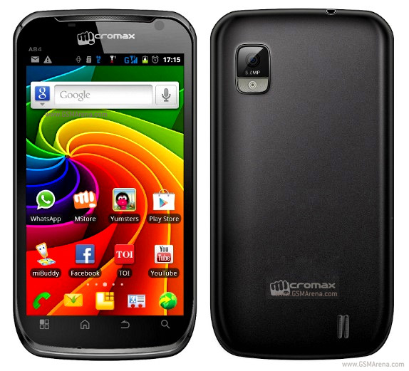 Micromax A84 Tech Specifications