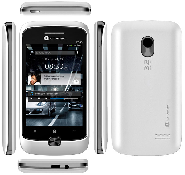 Micromax X660 Tech Specifications