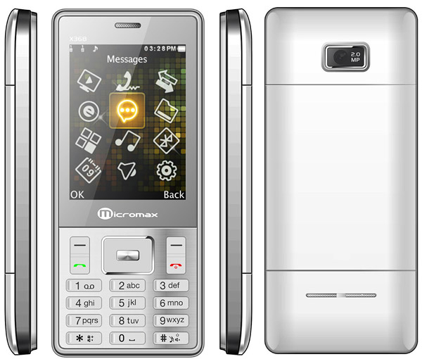 Micromax X368 Tech Specifications