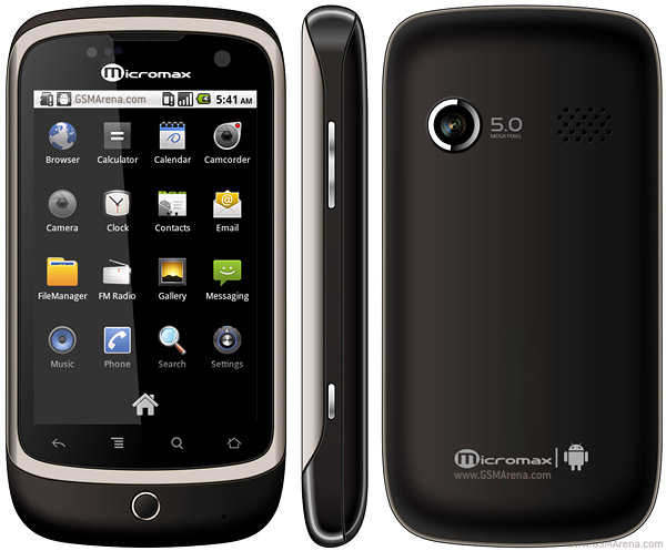 Micromax A70 Tech Specifications