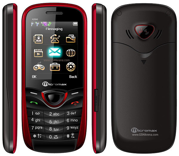 Micromax X266 Tech Specifications