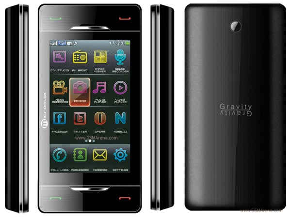 Micromax X600 Tech Specifications
