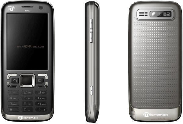 Micromax H360 Tech Specifications