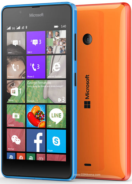 Microsoft Lumia 540 Dual SIM Tech Specifications