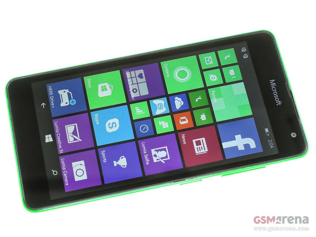 Microsoft Lumia 535 Dual SIM Tech Specifications