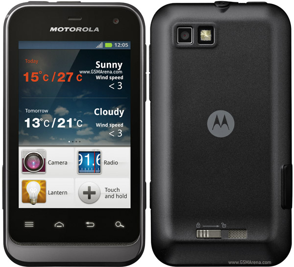 Motorola Defy Mini XT320 Tech Specifications