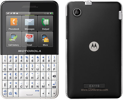 Motorola EX119 Tech Specifications