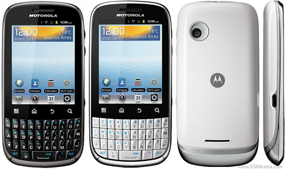 Motorola SPICE Key XT317 Tech Specifications