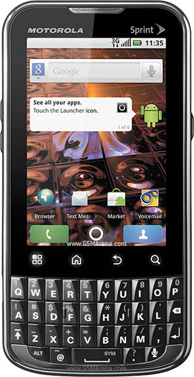 Motorola XPRT MB612 Tech Specifications