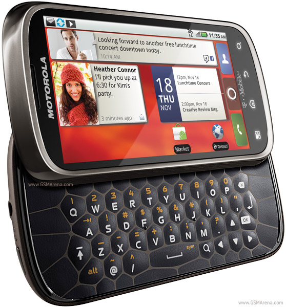 Motorola Cliq 2 Tech Specifications