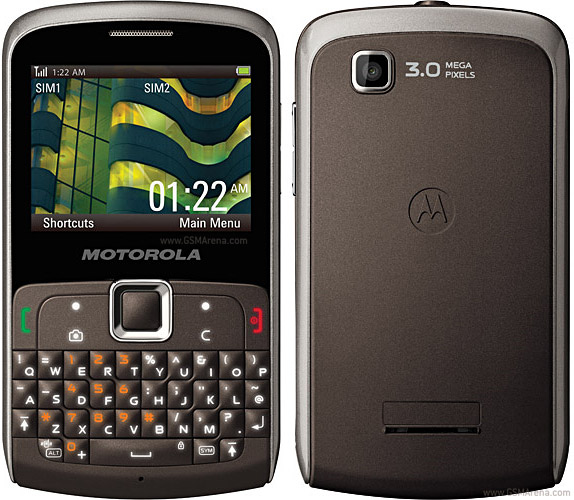 Motorola EX112 Tech Specifications