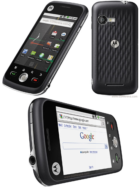 Motorola Quench XT5 XT502 Tech Specifications